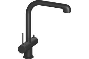 Смеситель Timo Saona 2346/03FL для кухонной мойки, черный