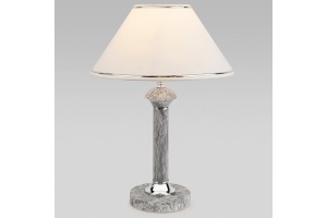Настольная лампа декоративная Eurosvet Lorenzo 60019/1 мрамор