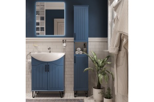 Шкаф-пенал DIWO Сочи 30, синий