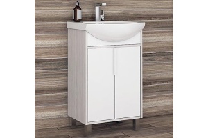 Комплект мебели Aquaton Рико 50 белый-светлое дерево - 2