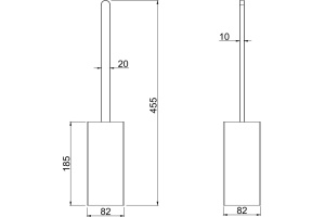 Ершик Allen Brau Infinity 6.21009-31 черный - 2
