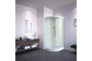 Душевая кабина Parly Classic 90х90 белая стекло матовое - 2