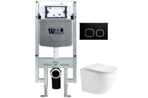 Комплект Weltwasser AMBERG 497 ST + MERZBACH 004 MT-WT + AMBERG RD-BL (10000006735)