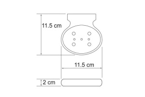 Мыльница Wasserkraft Berkel подвесная хром - 2
