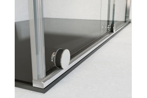 Душевой уголок Vincea Arno 150х90 профиль хром стекло прозрачное - 3