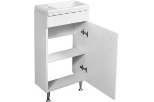 Тумба под раковину Stella Polar Концепт Сомо 40 белый - 3