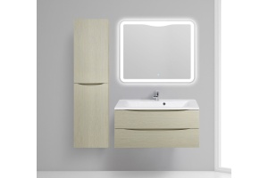 Шкаф-пенал BelBagno Fly-Marino L patinato turchese - 2