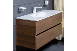 Тумба под раковину Armadi Art Vallessi 100 темное дерево