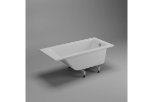 Ванна из литьевого мрамора Delice Diapason 160х70 белый - 2