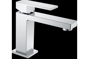 Смеситель для раковины Boheme Qubic хром глянцевый