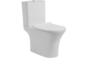 Унитаз-компакт STWORKI Дублин Db-01UN безободковый, с микролифтом