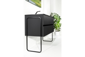 Тумба под раковину Armadi Art Vallessi 100 черный матовый - 2