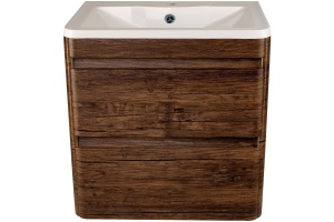 Тумба для комплекта Style Line Атлантика 60 Люкс Plus, подвесная, старое дерево