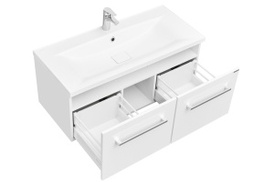 Тумба с раковиной Aquaton Мадрид 100 белый - 3