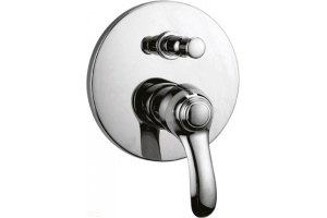 Смеситель Cezares Lira C VDIM 01 С ВНУТРЕННЕЙ ЧАСТЬЮ, для ванны с душем