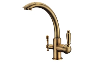 Смеситель Zorg Clean Water ZR 314 YF-33 BR для кухонной мойки