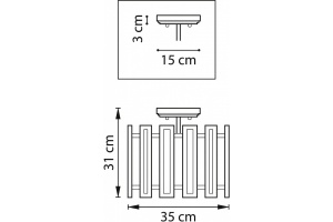 Светильник на штанге Lightstar Agave 712044 - 2