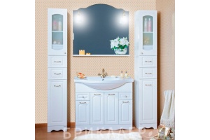 Зеркало Бриклаер Анна 100 белое - 3