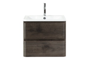 Тумба с раковиной BelBagno Albano 70 темное дерево