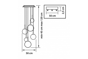 Подвесной светильник Lightstar Globo 813063 - 3