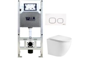 Комплект Weltwasser AMBERG 506 ST + MERZBACH 004 GL-WT + AMBERG RD-WT (10000006898)