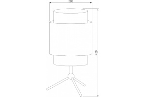 Настольная лампа декоративная TK Lighting Boho White 6565 Boho White - 2