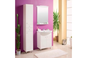 Зеркало Aquaton Минима 65 с подсветкой белый - 3