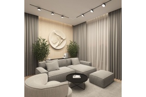 Светильник на штанге Denkirs SMART LINEAR DK8070-BK - 2