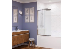 Main 41S02-100L Matt glass Стеклянная шторка на ванну