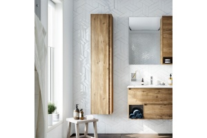 Шкаф-пенал STWORKI Карлстад 30 дуб рустикальный