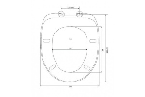 Сиденье для унитаза Berges  (010601) - 2