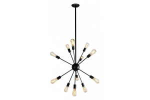 Люстра на штанге iLamp Spider Loft209-12B