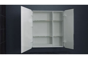 Зеркало-шкаф с подсветкой, левый ART&MAX VERONA  AM-Ver-700-800-2D-L-DS-F - 3