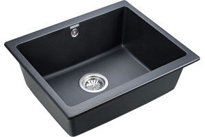 Мойка кухонная Paulmark Gera 55 черный матовый - 2