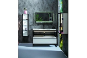 Раковина - столешница Armadi Art Vallessi 120 белый матовый - 2