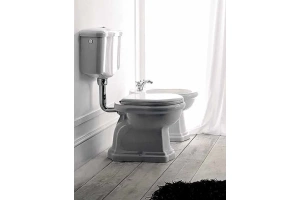 Механизм слива для низкого бачка Kerasan хром (751390) - 3