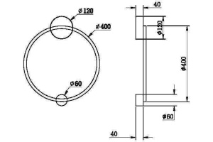 Накладной светильник Maytoni Halo MOD005WL-L24BSK - 3