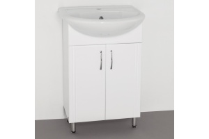 Мебель для ванной Style Line Эко Стандарт №9 55 белая - 2