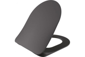 Крышка-сиденье Creavit Free KC4080ANM с микролифтом, антрацит