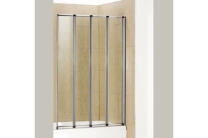 Шторка на ванну Weltwasser WW100 100ZA4-100 100х140 хром (10000002760)