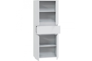 Шкаф-пенал Санта Марс 60 белый - 3