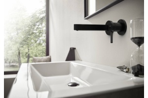 Смеситель для раковины Hansgrohe Finoris черный матовый  - 2