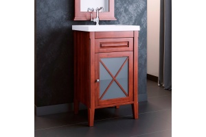 Тумба с раковиной Opadiris Палермо 50 R светлый орех