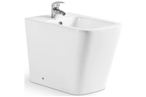 Биде напольное Ceramalux белый (NS-3370)