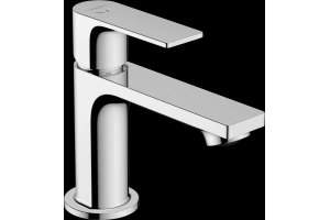 Смеситель для раковины Hansgrohe Rebris E с донным клапаном хром