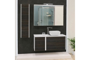 Мебель для ванной Акватон Брук 120 (80+40) дуб феррара