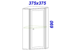 Шкаф Aqwella Барселона 36 см (Ba.04.36) - 2
