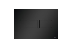 TECEsolid. Панель смыва, черная матовая