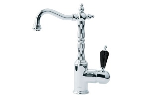 Смеситель для раковины Boheme Tradizionale Nero хром (242)