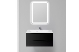 Комплект мебели Belbagno Marino-Cer 90 черный 